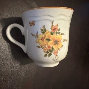 Butterfly tea cup